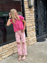 Load image into Gallery viewer, Pink Star Jeans