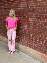 Load image into Gallery viewer, Pink Star Jeans