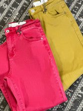 Load image into Gallery viewer, Wide Leg Jeans/// STRETCH VIVA Magenta