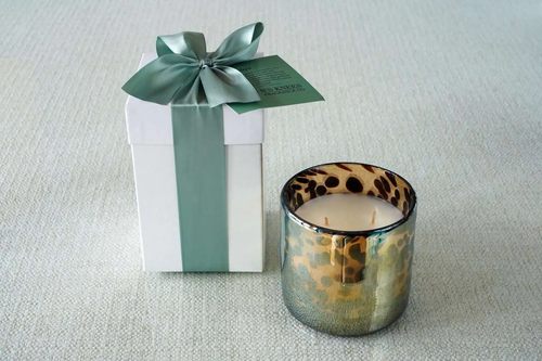 B's Knees Fragrance Co. Aleja Brown Tortoise 2-Wick Candle