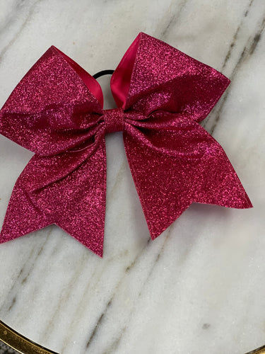 Glitter Bow (Pink)